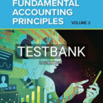 Test Bank for Fundamental Accounting Principles Volume 2 17th Edition by Larson