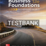 Test Bank for Business Foundations 13th Edition by Ferrell