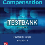 Test Bank for Compensation 14th Edition by Gerhart