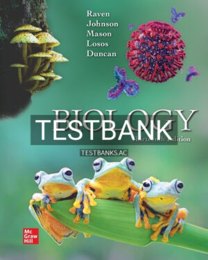 Test Bank for Biology 13th Edition by Raven