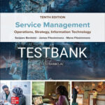Test Bank for Service Management 10e Bordoloi 10th Edition by Bordoloi