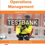Test Bank for Operations Management 3rd Edition by Cachon