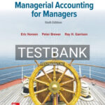 Test Bank for Managerial Accounting for Managers 6th Edition by Noreen