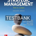 Test Bank for Strategic Management Text and Cases 11th Edition by Dess