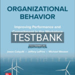 Test Bank for Organizational Behavior 8th Edition by Colquitt