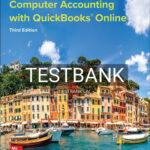 Test Bank for Computer Accounting with QuickBooks Online 3rd Edition by Donna Kay
