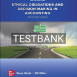 Test Bank for Ethical Obligations and Decision Making in Accounting Text and Cases 6th Edition by Mintz
