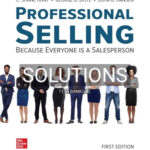 Solutions for Professional Selling 1st Edition by Hunt