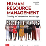 Solutions for Human Resource Management 13th Edition by Noe