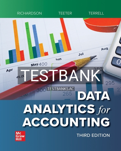 9781264444908-TEST-BANK Test Bank for Data Analytics for Accounting 3rd Edition by Richardson