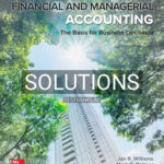 Solutions for Financial & Managerial Accounting 20th Edition by Williams