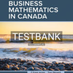 Test Bank for Business Mathematics In Canada 11th Edition by Jerome