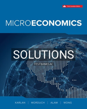 Solutions for Microeconomics 3rd Edition by Karlan