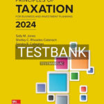 Test Bank for Principles of Taxation for Business and Investment Planning 2024 27th Edition by Jones