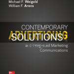 Solutions for Contemporary Advertising 17th Edition by Weigold