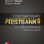 Test Bank for Contemporary Advertising 17th Edition by Weigold