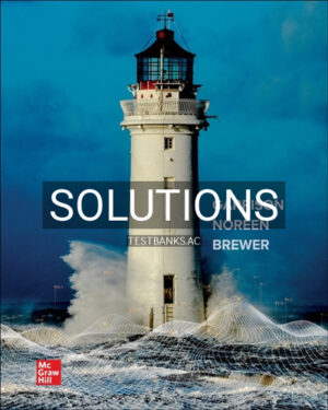 Solutions for Managerial Accounting 18th Edition by Garrison