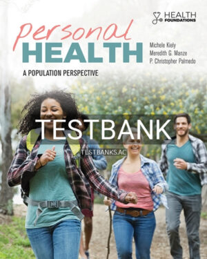 Test Bank for Personal Health 1st Edition by Kiely