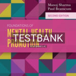 Test Bank for Foundations of Mental Health Promotion 2nd Edition by Sharma