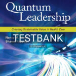 Test Bank for Quantum Leadership: Creating Sustainable Value in Health Care 7th Edition by Albert