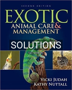 Solutions for Exotic Animal Care and Management 2nd Edition by Judah