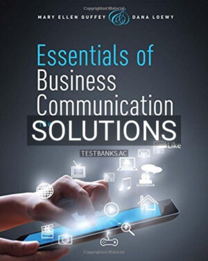 Solutions for Essentials of Business Communication 10th Edition by Guffey