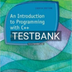 Test Bank for Introduction to Programming with C++ 4th Edition by Diane Zak