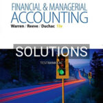 Solutions for Managerial Accounting 13th Edition by Warren