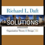 Solutions for Organization Theory and Design 12th Edition by Daft