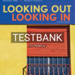 Test Bank for Looking Out Looking In 15th Edition by Adler