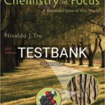 Test Bank for Chemistry in Focus A Molecular View of Our World 6th Edition by Tro