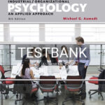 Test Bank for Industrial Organizational Psychology 8th Edition by Aamodt