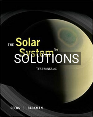 Solutions for Solar System 9th Edition by Seeds