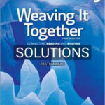 Solutions for Weaving It Together 3 4th Edition by Broukal