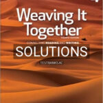 Solutions for Weaving It Together 4 4th Edition by Broukal