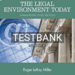 Test Bank for The Legal Environment Today Summarized Case 8th Edition by Miller