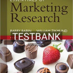 Test Bank for Essentials of Marketing Research 6th Edition by Babin