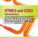 Solutions for HTML5 and CSS3 Illustrated Introductory 2nd Edition by Vodnik
