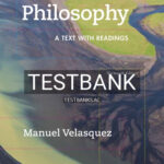 Test Bank for Philosophy A Text with Readings 13th Edition by Velasquez