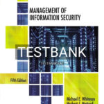 Test Bank for Management of Information Security 5th Edition by Whitman