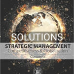 Solutions for Strategic Management Concepts Competitiveness and Globalization 12th Edition by Hitt