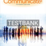 Test Bank for Communicate 15th Edition by Verderber