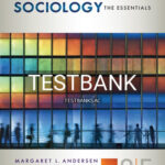Test Bank for Sociology The Essentials 9th Edition by Andersen