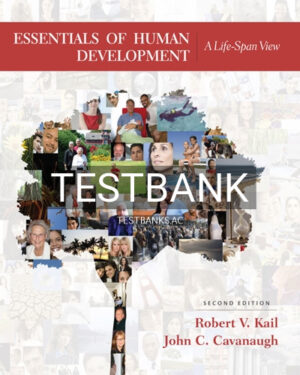 Test Bank for Essentials of Human Development 2nd Edition by Kail