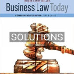 Solutions for Business Law Today Comprehensive 11th Edition by Miller