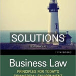 Solutions for Business Law Principles for Todays Commercial Environment 5th Edition by Twomey