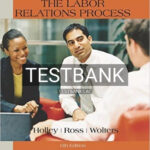 Test Bank for The Labor Relations Process 11th Edition by Holley