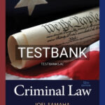 Test Bank for Criminal Law 12th Edition by Samaha