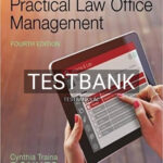 Test Bank for Practical Law Office Management 4th Edition by Donnes