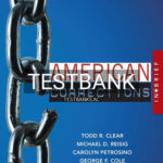 Test Bank for American Corrections in Brief 3rd Edition by Clear